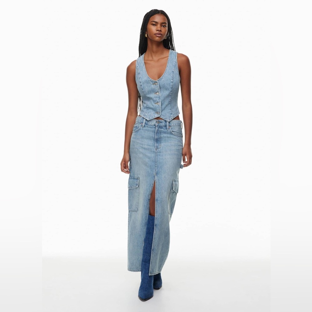 Atitzia | Denim Forum 90s Denim Skirt